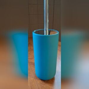 Moda Blue Toilet Brush Holder